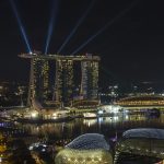 marina, marina bay, marina bay sands hotel, sands hotel, singapore, cityscape, night, laser lights, casino, waterfront, landmark, singapore, singapore, singapore, singapore, singapore